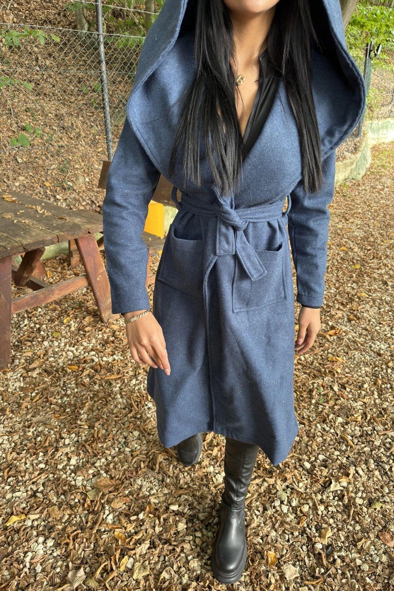 Weshaya Coat Women Indigo blue - Image 4