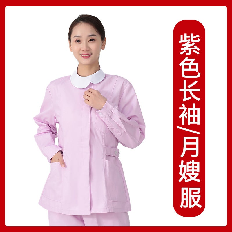 Hospital Nurse Uniform Two-Piece Set Pharmacy Clinic Dental Work Suit Caregiver Maternity Nurse Clothing Breathable Spring - Image 1