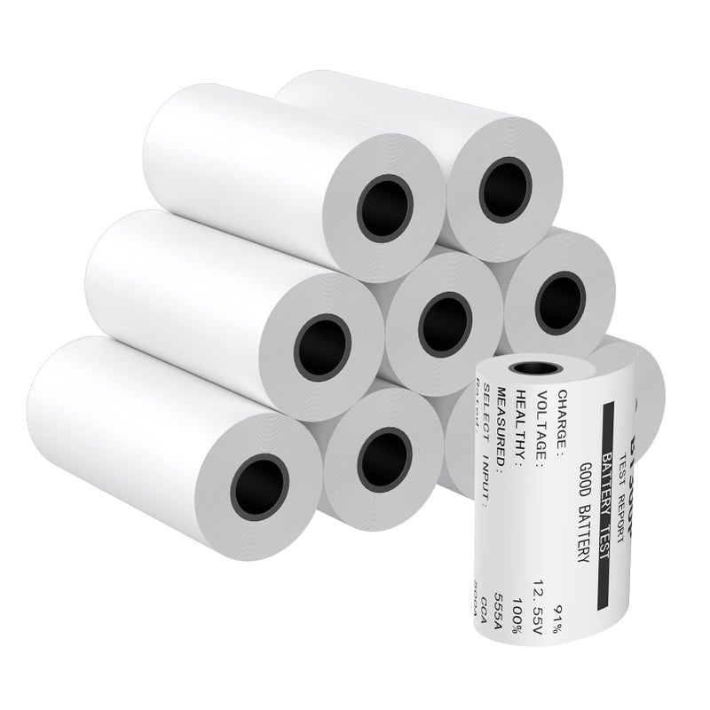 TOPDON 2 14 x 20 Thermal Paper Cash Register POS Receipt Paper 10 Rolls - Image 2