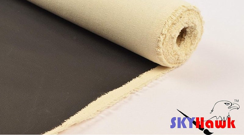 SKYHawk Black Medium Grain Canvas Roll (10 Oz) (48" x 5 Meters) - Image 2