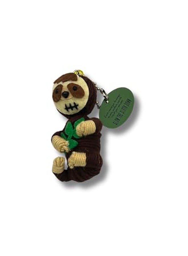 Watchover Voodoo 3-Inch Slow The Sloth Down Keychain - Handcrafted Gift to Bring Good Luck and Positivity Everywhere You Go - Image 2