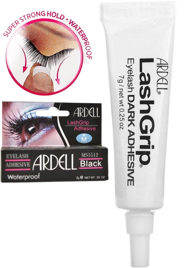 أرديل شريط لاصق للرموش، مقاوم للماء، خالٍ من الفورمالديهايد واللاتكس، خالٍ من الروائح، خالٍ من القسوة، غراء رموش قوي للغاية، 0.25 أونصة - Image 1