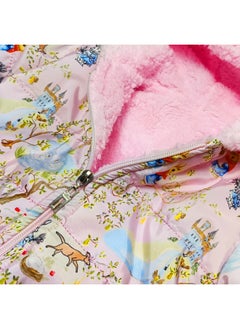 BabyShoora Baby jacket with hood and inner fur  - Image 3