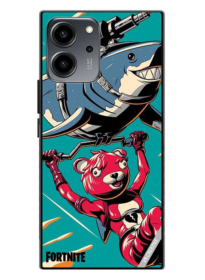 Protective Case Cover For Honor 80 SE Fortnite Poster Design Multicolour