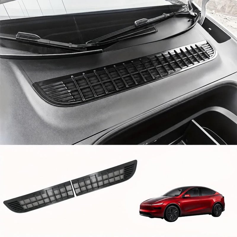 Suitable for Tesla New Model Y Juniper 2025 insect proof mesh front luggage compartment insect proof and dustproof inner ventilation grille air inlet protective cover - Image 1