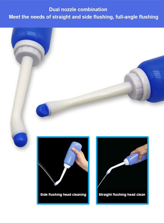 BOUND MOAT Portable Bidet Sprayer And Travel Bidet With Hand Held Bidet Bottle 500ML (Blue Color) - Image 2