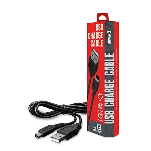 Armor3 USB Charge Cable for Nintendo 2DS, 3DS, DSi - XL Compatible - Image 4