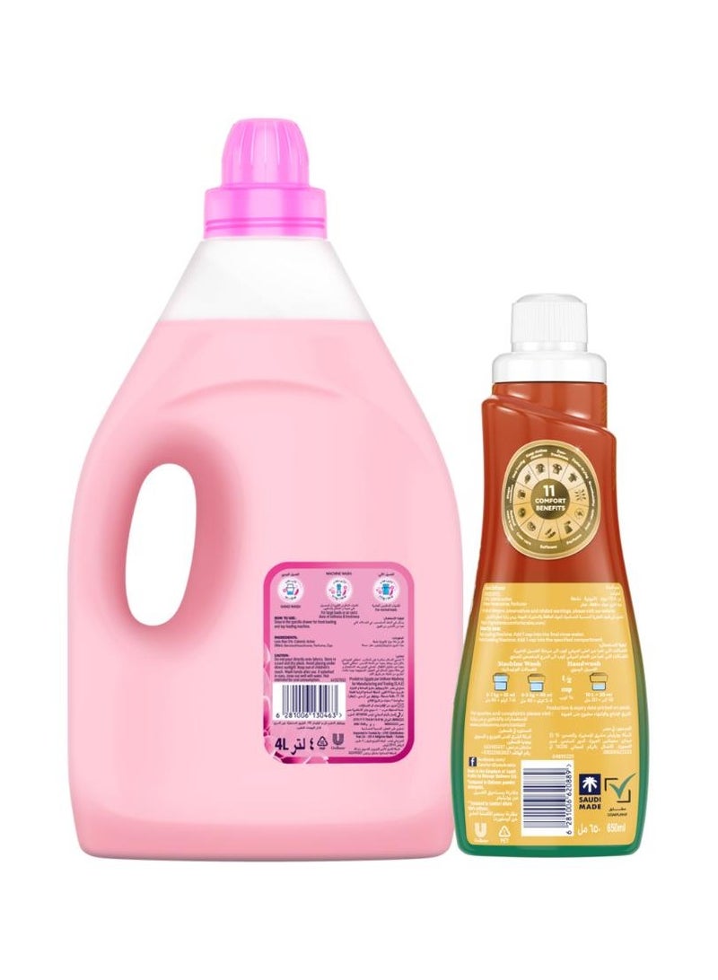 Comfort منعم الأقمشة فلورا سوفت ومسك الزنبق - Image 2