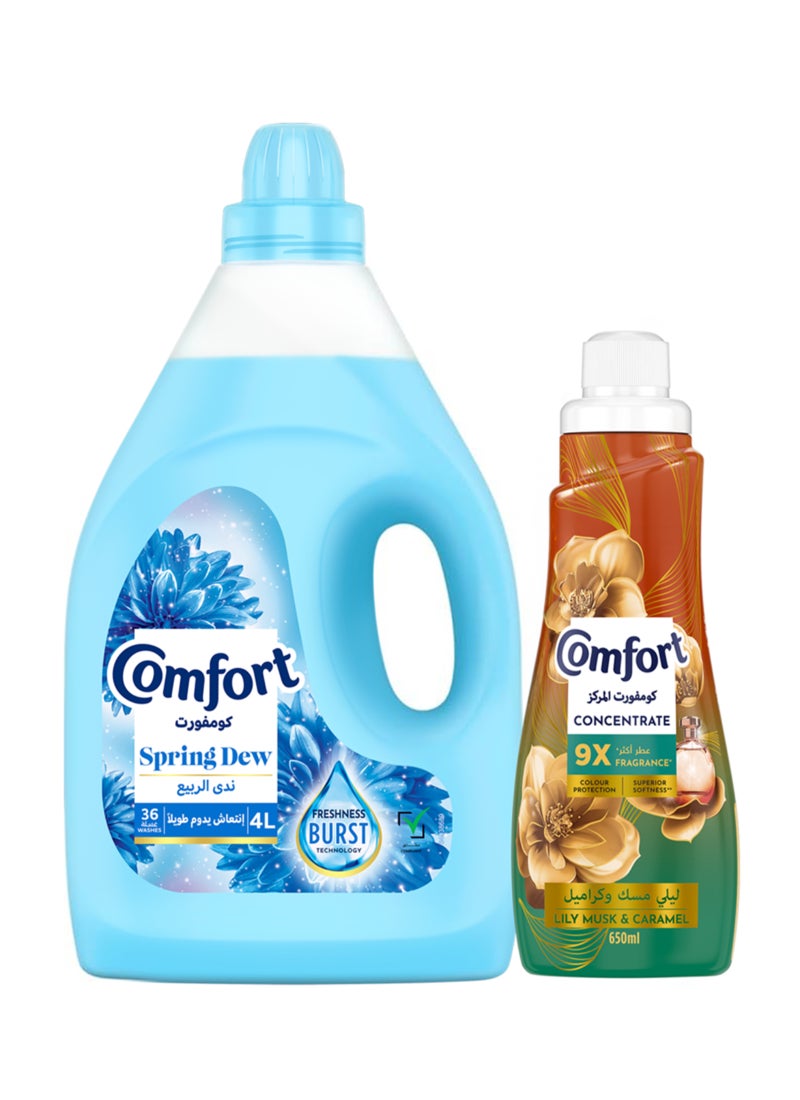 Comfort Flora Soft & Lily Musk Fabric Softener - Image 2