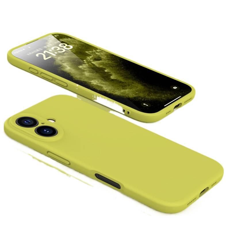 غطاء واقي | أخضر | حماية من السقوط | تغطية كاملة | سيليكون | مقاوم للصدمات لـ iPhone 16 / 16 Plus / 16 Pro / 16 Pro Max - Image 1