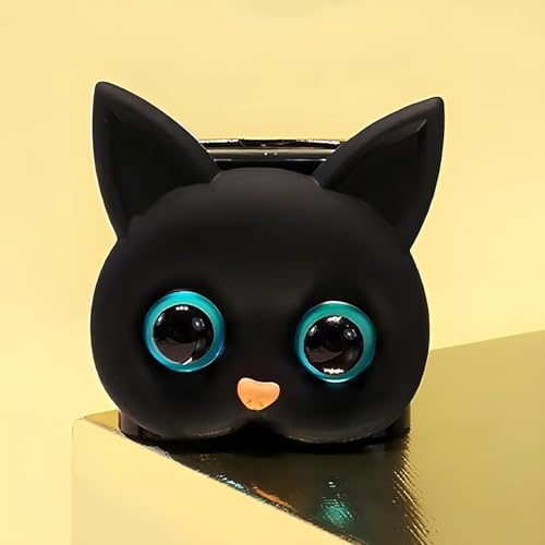 Cerlink Charger Cable Protectors for iPhone Chargers 18W 20W Type C, 3D Cute Protective Case Cover Cartoon Style Fully Charger & Adaptor Protection Set-1 (Black Cat) - Image 5