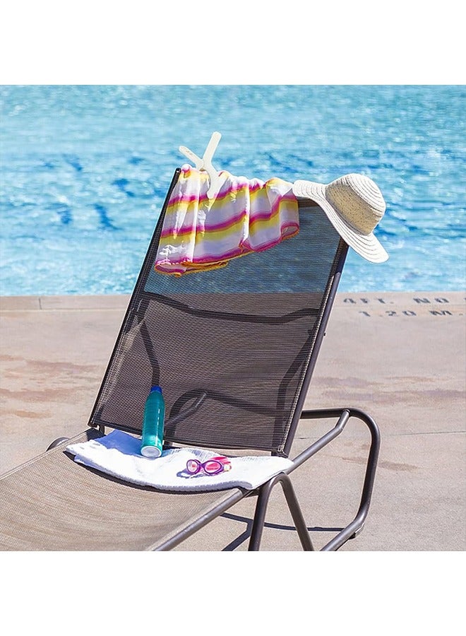 Generic 8 Pcs Beach Towel Clips, Heavy Duty Laundry Clips, Plastic Clothespins, Large Quilt Clothes Pegs, Prevent Clothes, Towels and Blankets from Blowing Away in the Wind, Clothespins, Clips  - Image 3