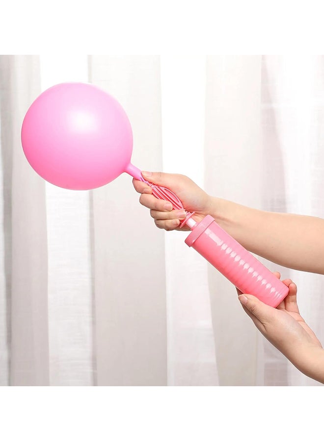Goldedge 1 x Purple Balloon Pump,Inflator Balloon Pump Hand for Balloon Arch Kit,Confetti Foil,Party Balloons,Double Action Inflator for Fitness,Yoga Ball - Image 2