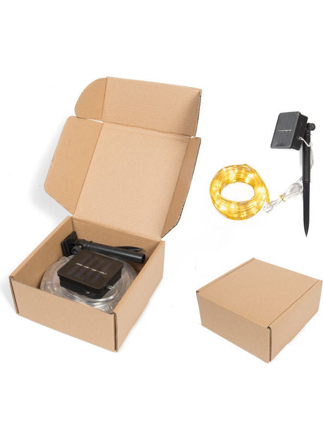 إسكدنيا مصباح LED بسلك نحاسي شفاف لإضاءة ساحات المهرجانات أبيض 500سم - Image 2