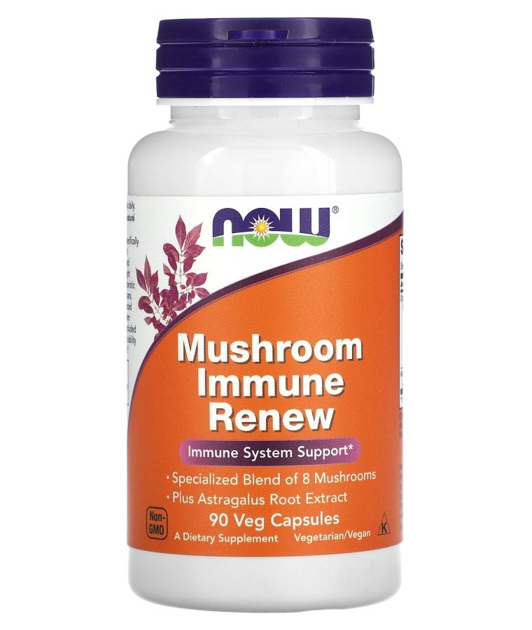 now Mushroom Immune Renew 90 Veg Capsules
