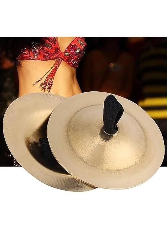 2 Finger Cymbals Belly Dancing Finger Dance Finger Zills Dance Finger Musical Instrument for Dancer Party  - Image 4