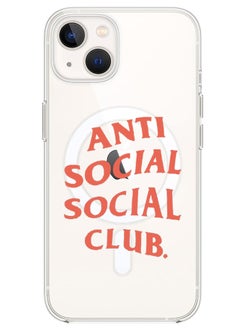 Magnetic Case for iPhone 14 6.1-inch Compatible with MagSafe Wireless Charging, Shockproof Phone Bumper Cover Anti social social club copy