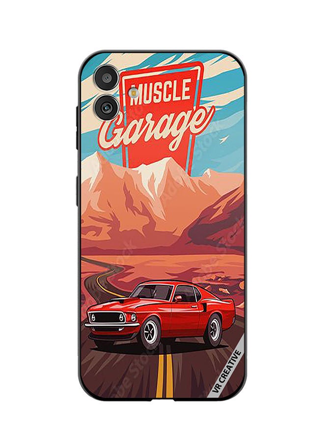 VR CREATIVE Protective Case Cover For Samsung Galaxy M13 5G Car Design Multicolour - Image 1