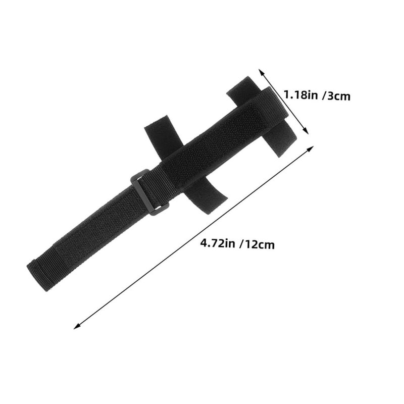 COHEALI 3 Pieces Adaptive Utensil Cuff Set With Adjustable Universal Strap Anti Slip Eating Aid Holder For Disabled Elderly Assistive Cutlery Grip Feeding Support - Image 3