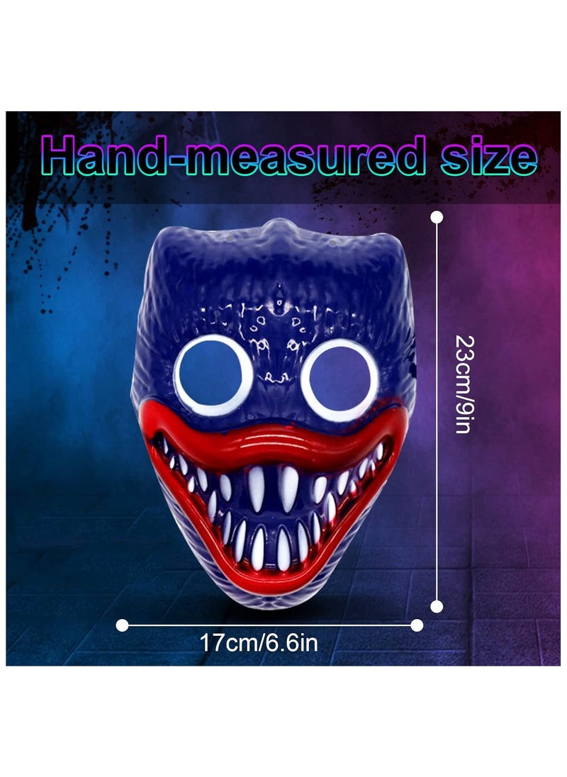 Toy Box LED Light Up Huggy Wuggy Mask Poppy Playtime Neon Glow Mask  - Image 3