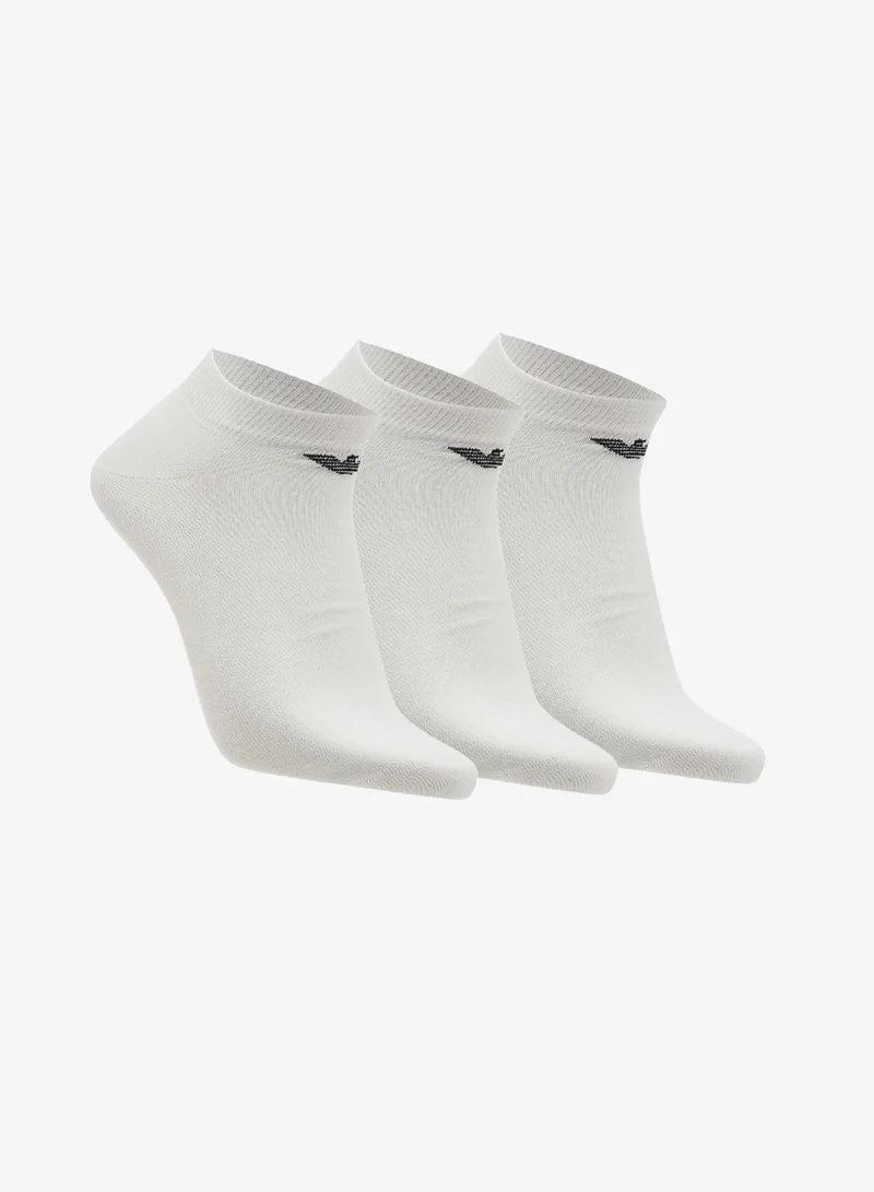 3 Pack Of Logo Ankle Socks