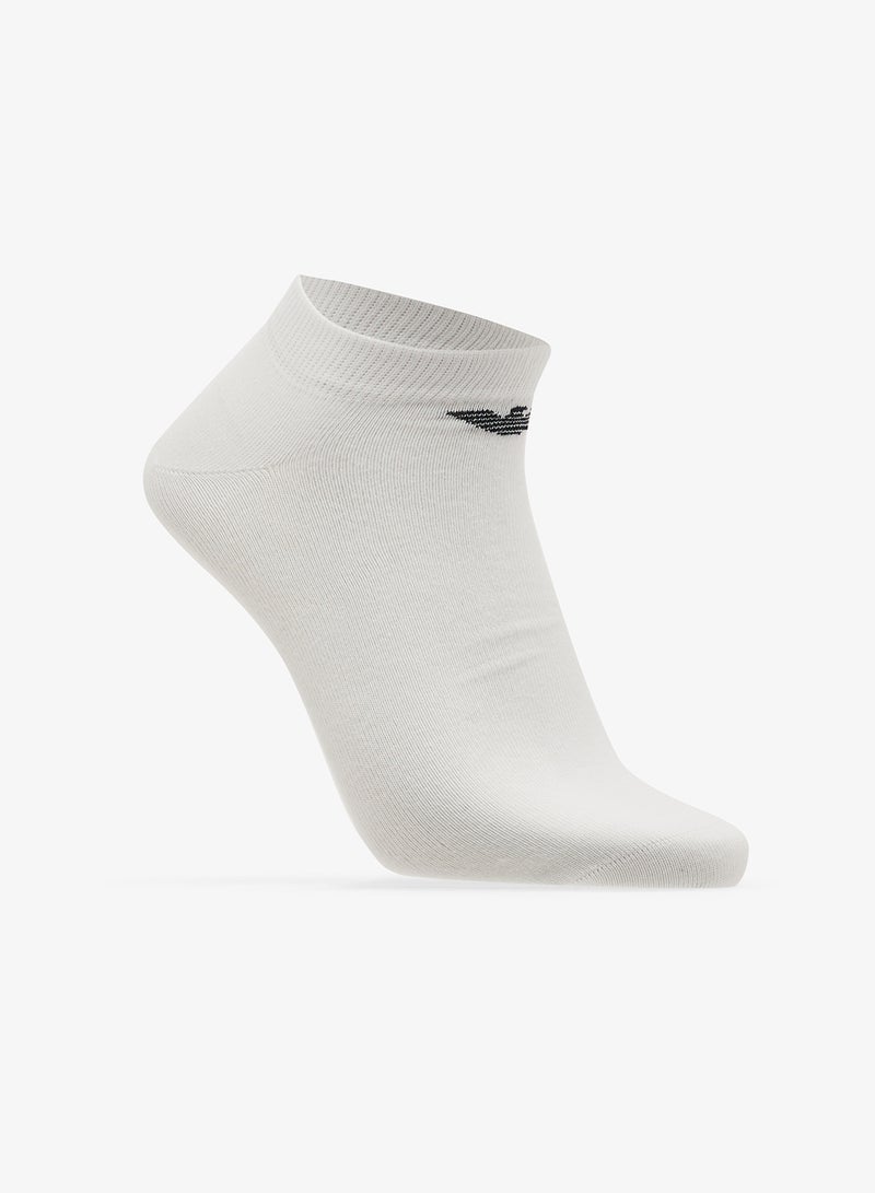 EMPORIO ARMANI 3 Pack Of Logo Ankle Socks - Image 4