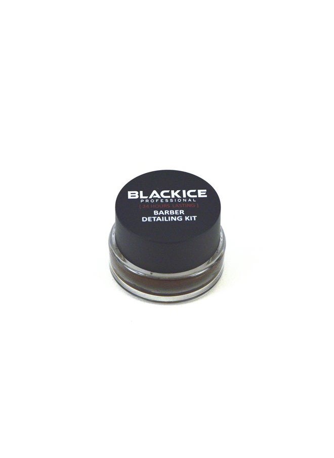 Black Ice Professional Barber Detailing Kit Dark Brown BDE01  - Image 2