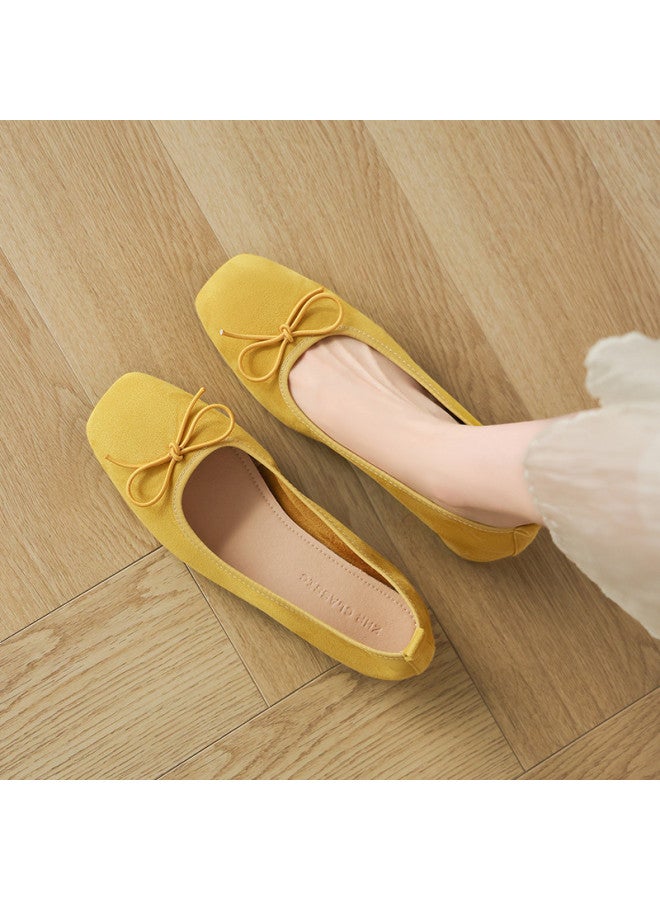 ZHR 【bow】 أحذية نسائية مسطحة، أحذية loafers منزلة، أحذية عمل عصرية للصيف، أحذية فردية مريحة وأنيقة - Image 2