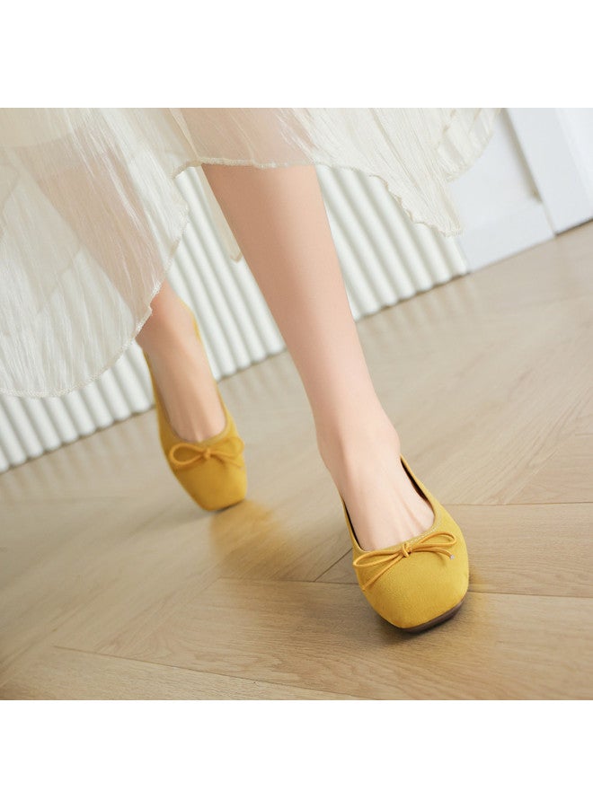 ZHR 【bow】 أحذية نسائية مسطحة، أحذية loafers منزلة، أحذية عمل عصرية للصيف، أحذية فردية مريحة وأنيقة - Image 3