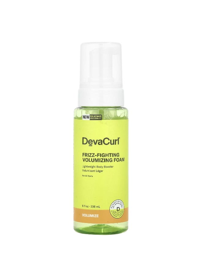 DevaCurl DevaCurl, Frizz-Fighting Volumizing Foam,  8 fl oz (236 ml)  - Image 1