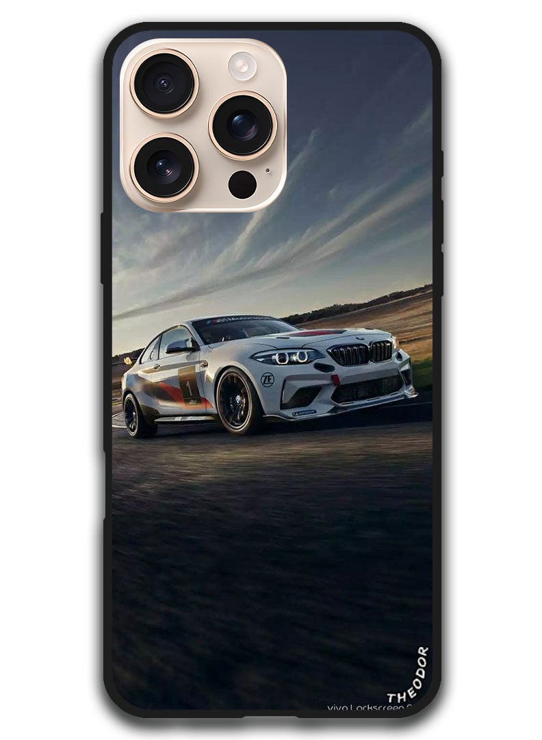 Theodor غطاء واقي مضاد للخدش ومقاوم للصدمات لجهاز iPhone 16 Pro (6.3)-بوصة سيارة 1 - Image 1