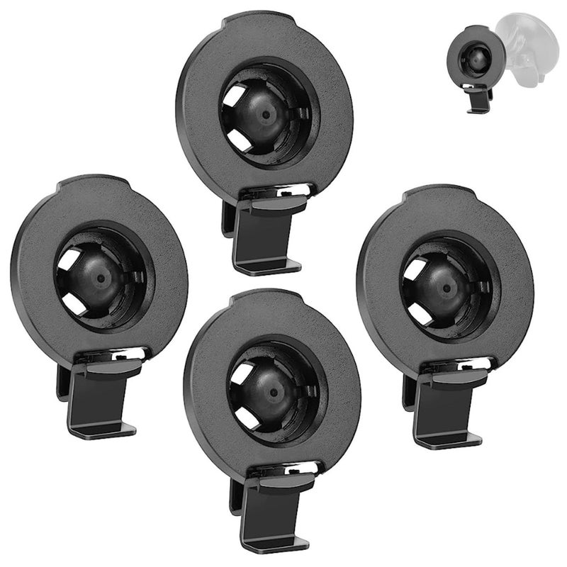 soekoa Garmin Accessories GPS Bracket Cradle Mount Compatible with Garmin Nuvi 42LM 44 52LM 54 55LMT 56 58 2407 2408 2447 2448 2467 2497 2507 2508 2547 2548 2557 2567 2577 Nuvi GPS (4 Pack) - Image 1