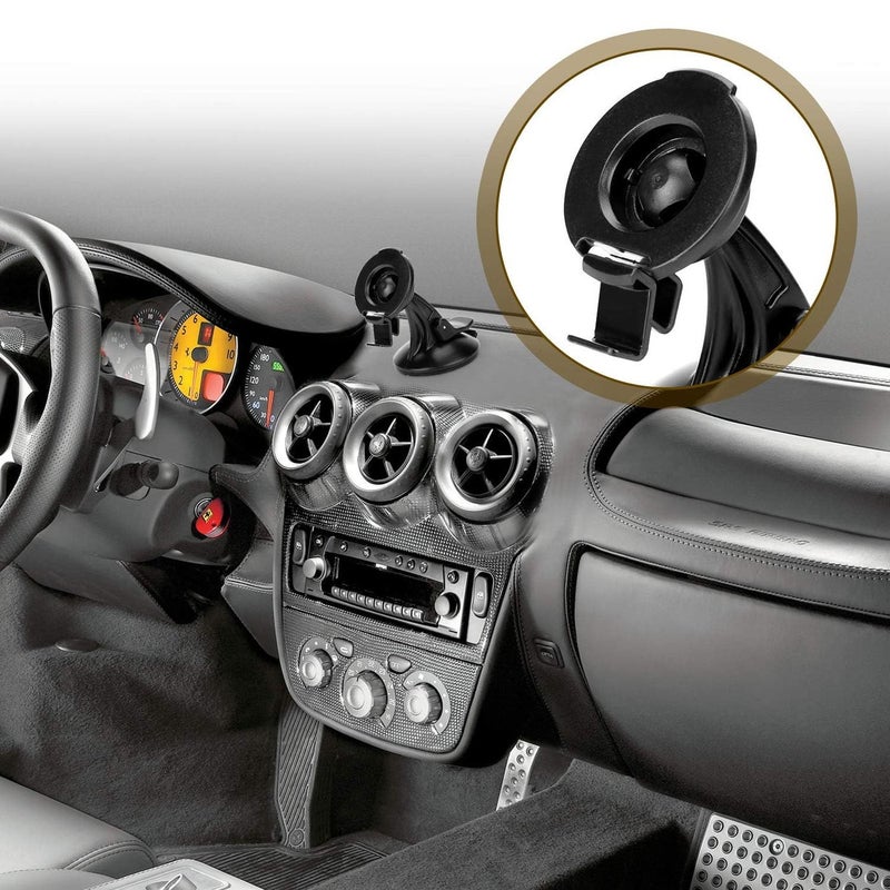 soekoa Garmin Accessories GPS Bracket Cradle Mount Compatible with Garmin Nuvi 42LM 44 52LM 54 55LMT 56 58 2407 2408 2447 2448 2467 2497 2507 2508 2547 2548 2557 2567 2577 Nuvi GPS (4 Pack) - Image 2