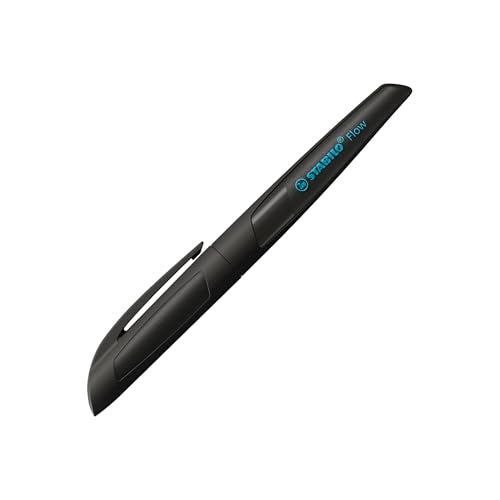STABILO Fountain Ink Pen | Medium Nib | Flow ACTIVE | Black - Image 1