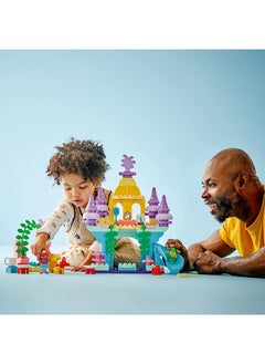 LEGO Duplo Disney Ariel’S Magical Underwater Palace The Little Mermaid Construction Toy, Undersea Castle Building Set For Preschool Kids Aged 2 Plus Who Love Role Play 10435 (116 Pieces)  - Image 3