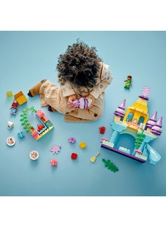 LEGO Duplo Disney Ariel’S Magical Underwater Palace The Little Mermaid Construction Toy, Undersea Castle Building Set For Preschool Kids Aged 2 Plus Who Love Role Play 10435 (116 Pieces)  - Image 4