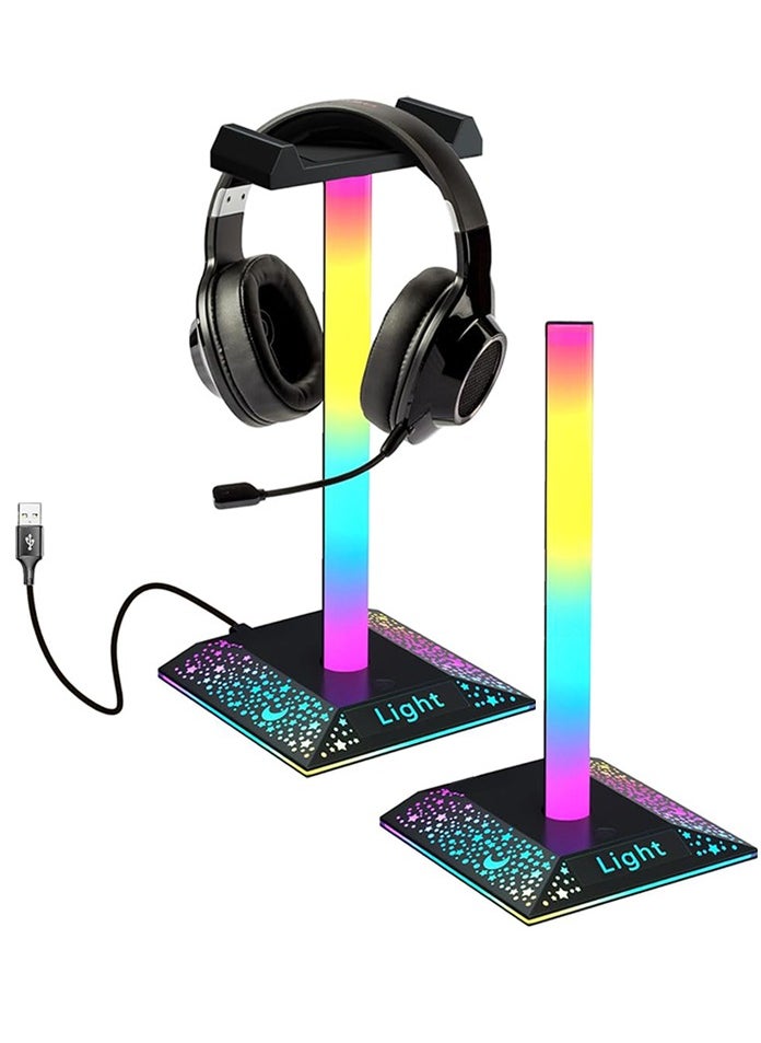 Smart LED Light Bars, RGB Flow Light Bar, Gaming Lights, Ambient Lighting with 40 Scene Modes and Music Sync Modes,Bluetooth Color Light Bar for Gaming Setup, Entertainment, PC, TV, Room Decor