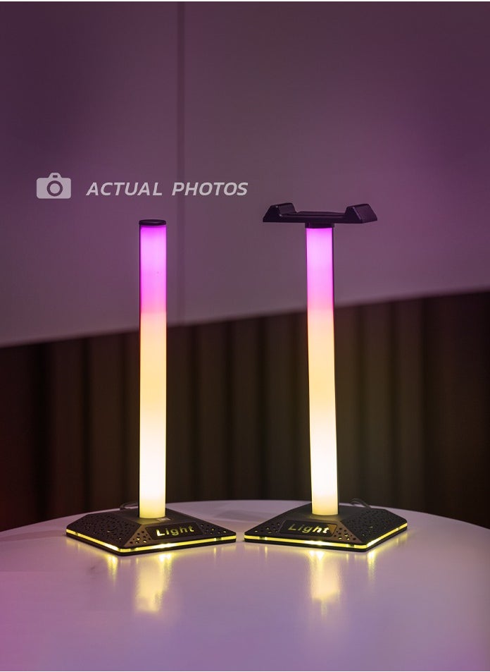 Smart LED Light Bars, RGB Flow Light Bar, Gaming Lights, Ambient Lighting with 40 Scene Modes and Music Sync Modes,Bluetooth Color Light Bar for Gaming Setup, Entertainment, PC, TV, Room Decor