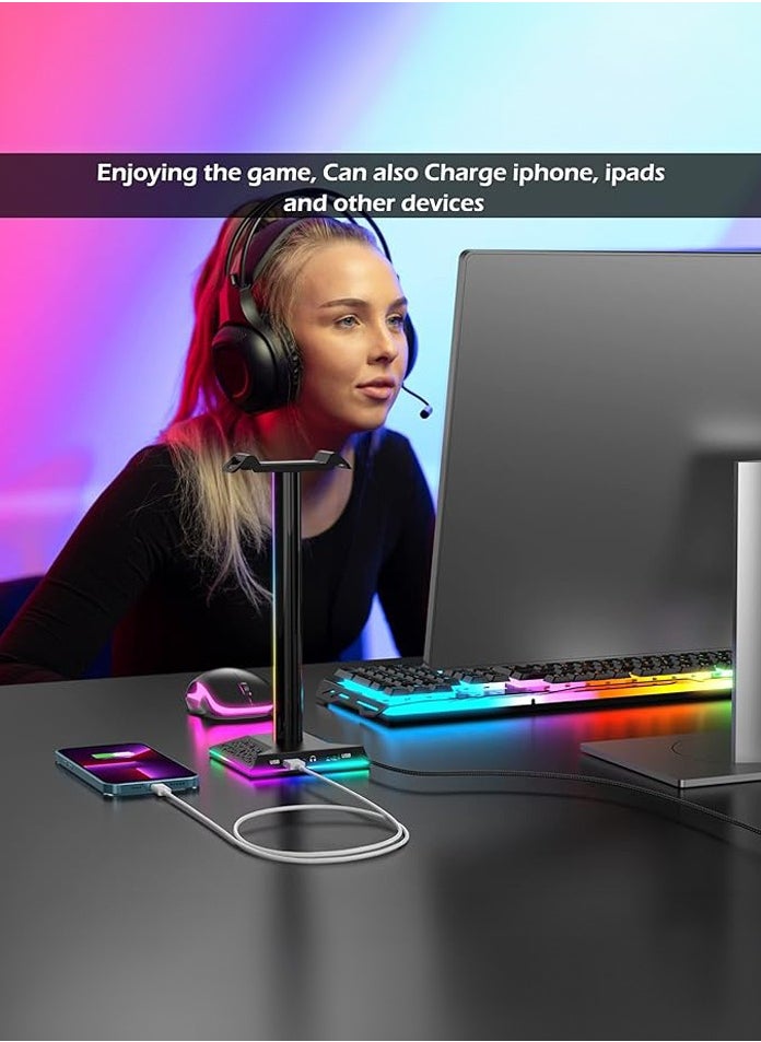 Smart LED Light Bars, RGB Flow Light Bar, Gaming Lights, Ambient Lighting with 40 Scene Modes and Music Sync Modes,Bluetooth Color Light Bar for Gaming Setup, Entertainment, PC, TV, Room Decor