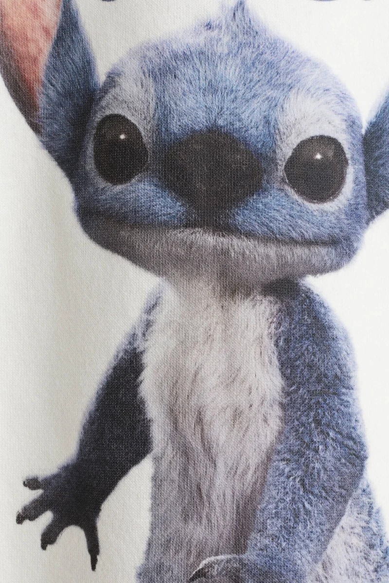 H&M Oversized print-motif sweatshirt