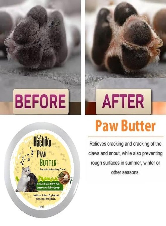 Hachiko Dog Shampoo (250ml)+Paw Butter Moisturizing & Soft Cream(15ml) | Paw Butter Effective to Repair, Soften, Dry, Cracked, Paws & Elbows | Dog Shampoo (265 ml) - Image 3