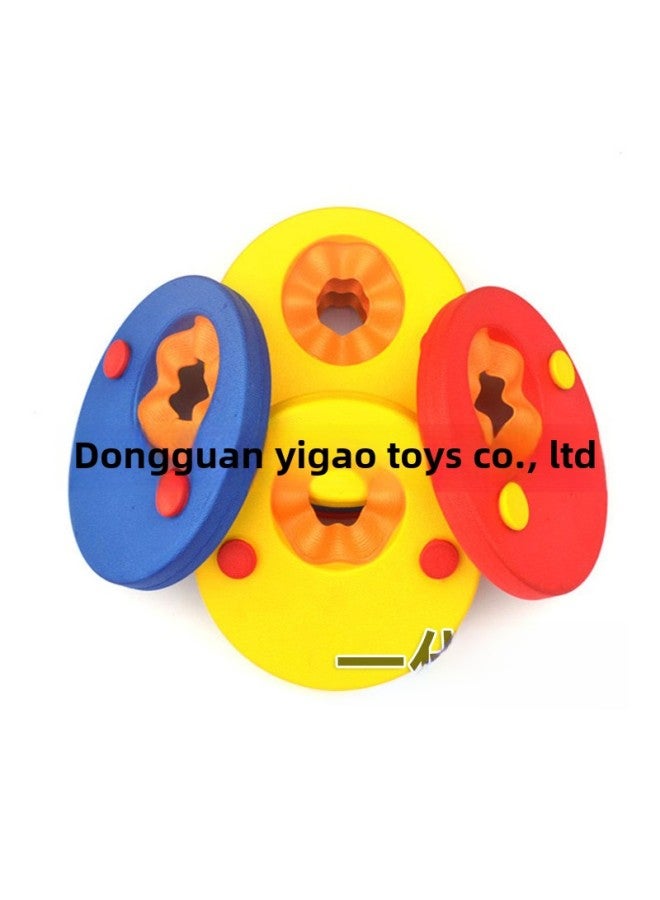 Generic Eva Material Children's Swimming Arm Floats Buoyancy Water Sleeves Outdoor Sports Swimming Aid Arm Bands Flotation Board-Color:Dragon Version Powder 1 - Image 4