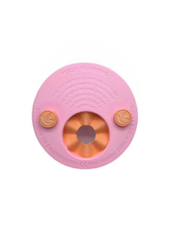 Generic Eva Material Children's Swimming Arm Floats Buoyancy Water Sleeves Outdoor Sports Swimming Aid Arm Bands Flotation Board-Color:Dragon Version Powder 1 - Image 1