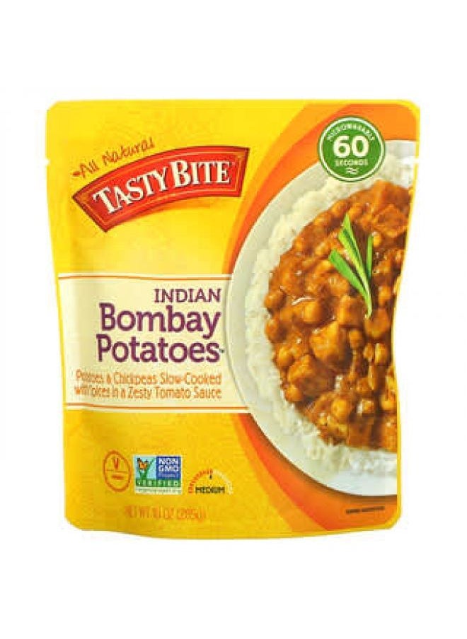 Tasty Bite - Tasty Bite, Indian Bombay Potatoes, Medium, 10 oz (285 g) - Image 1