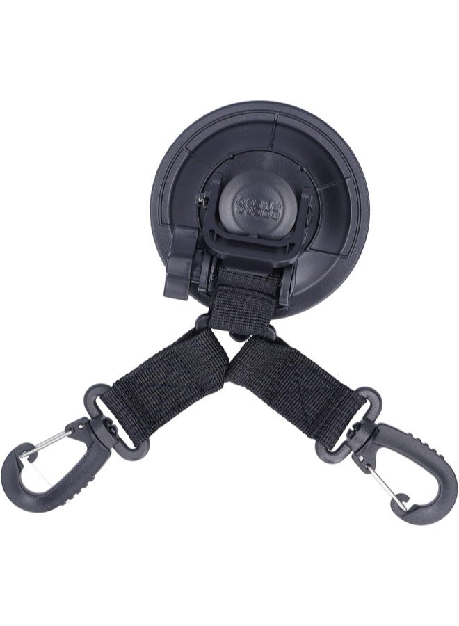 كلاراكو مرساة كأس الشفط، خيمة تخييم متعددة الأغراض شديدة التحمل، خطاف تأمين كأس الشفط، كأس شفط برأسين خارجيين - Image 1