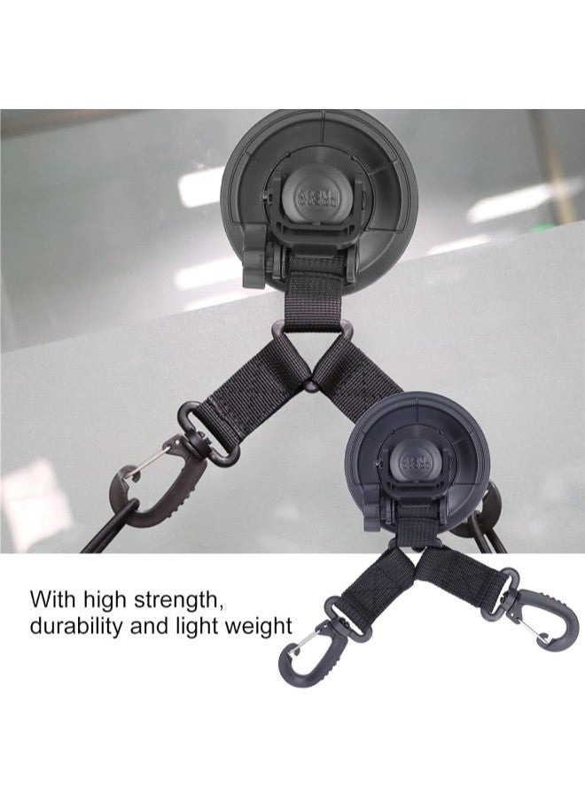 كلاراكو مرساة كأس الشفط، خيمة تخييم متعددة الأغراض شديدة التحمل، خطاف تأمين كأس الشفط، كأس شفط برأسين خارجيين - Image 2