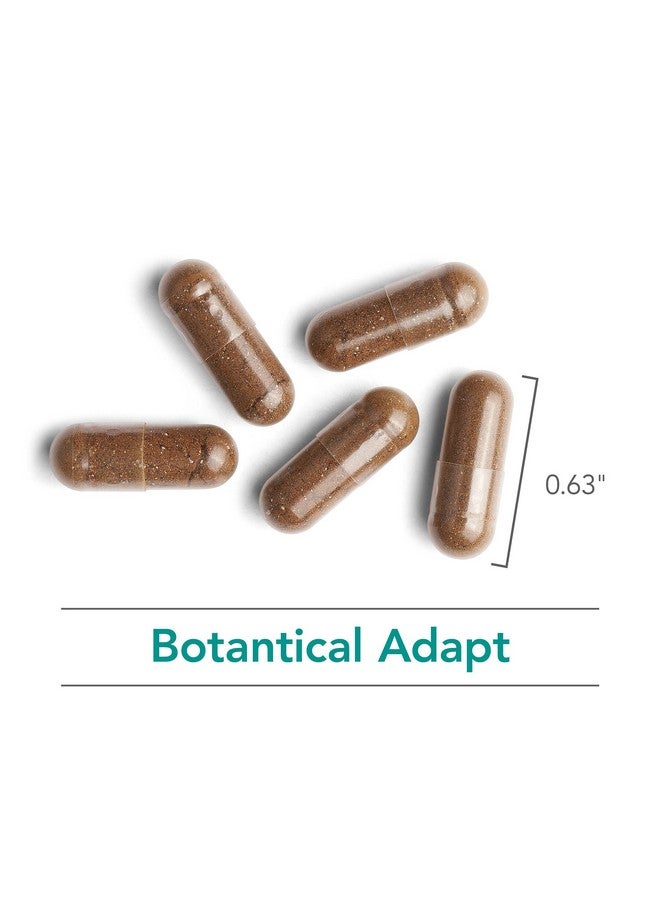 Nutricology Botanical Adapt - Stress Support, Adaptogens Supplement, HPA, Ashwagandha, Rhodiola and Holy Basil, Cortisol Manager - 60 Count - Image 5