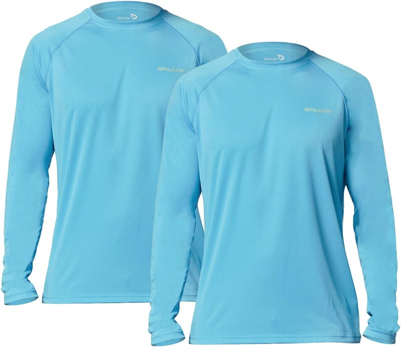 BALEAF Men's Sun Protection Shirts UV SPF UPF 50+ Long Sleeve Rash Guard Fishing Running Quick Dry Lightweight - Image 1