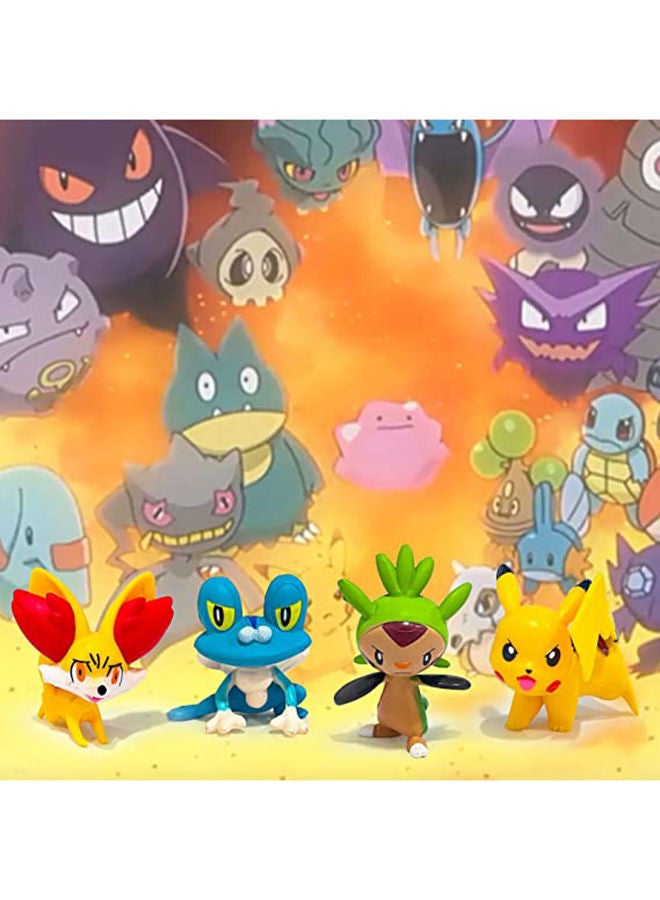 نيبمينينت مجموعة كرات بوكيمون جيني عالية الجودة تتضمن 4 ألعاب سبيريت، أفضل هدية للأطفال 8سنتيمتر - Image 3