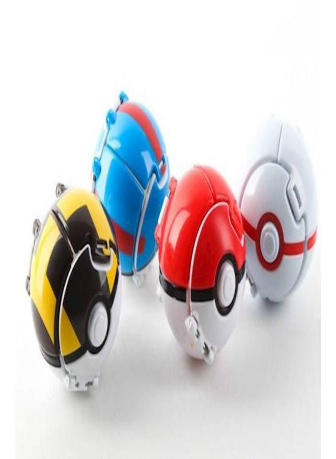 نيبمينينت مجموعة كرات بوكيمون جيني عالية الجودة تتضمن 4 ألعاب سبيريت، أفضل هدية للأطفال 8سنتيمتر - Image 4